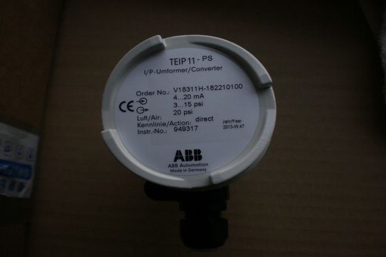 표준 신호 TEIP11 PS V18311H 182210100을 위한 I Ｐ 신호 변환기 ABB 밸브 위치조절기