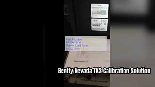 Bently Nevada TK3 근접 테스트 키트 177313 개요