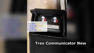 Trex 장치 커뮤니케이터 신규