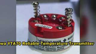 Yokogawa YTA70 온도 트랜스미터 설정 및 기능